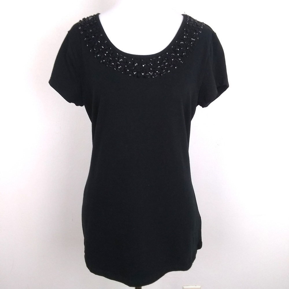 2 a Tee Black Short Sleeve Shirt | sz L